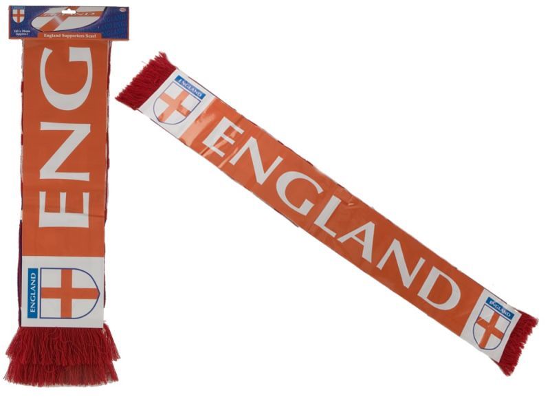 17x130cm England Knitted Scarf - Buy Online at QD Stores