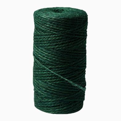Product photograph of 100g Green Jute Twine Spool from QD stores