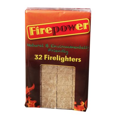 Product photograph of Firepower 32 Firelighters from QD stores