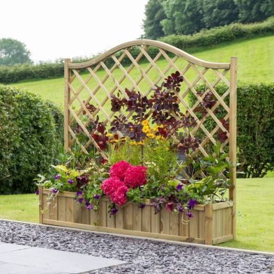 Product photograph of York Garden Planter Trellis By Zest from QD stores