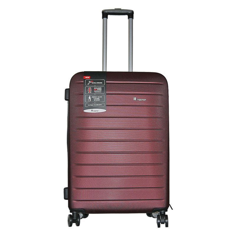 IT Luggage 25 Inch Red 4 Wheel Legion Suitcase - Buy Online at QD Stores
