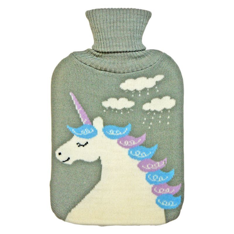 Kids Long Hot Water Bottle Unicorn - Buy Online at QD Stores