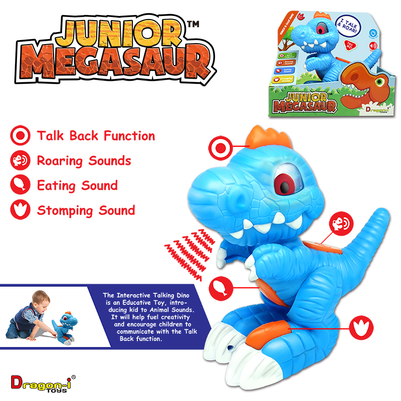 junior megasaur touch and talk dinosaur