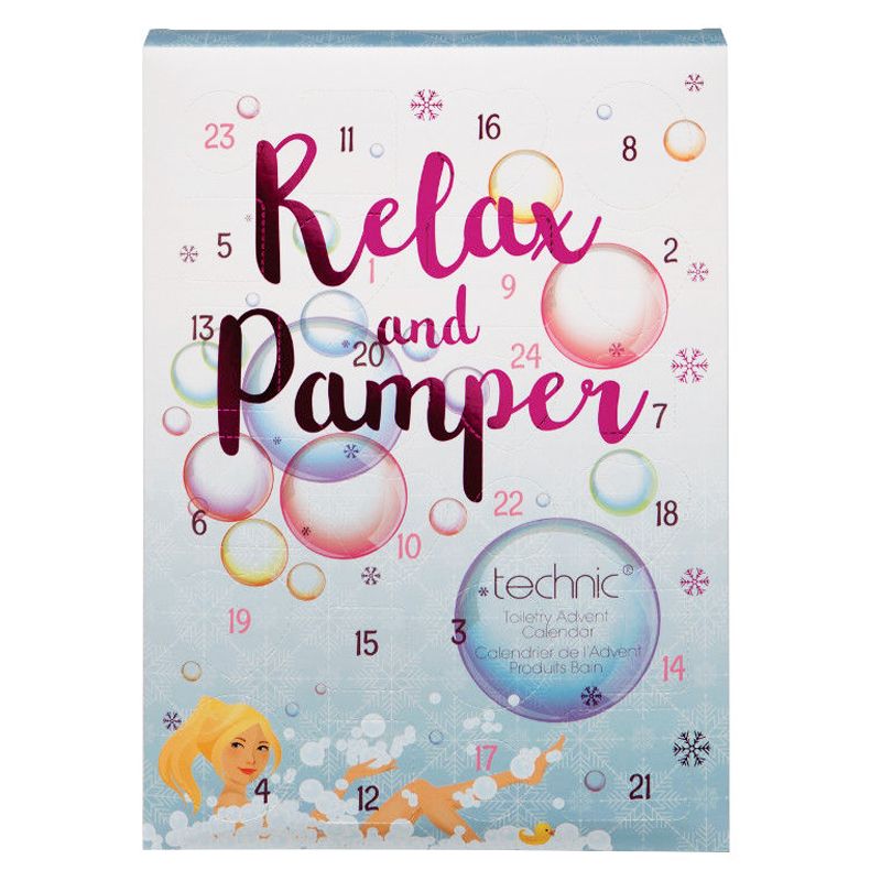 Relax And Pamper Bath Time Advent Calendar Buy Online At Qd Stores
