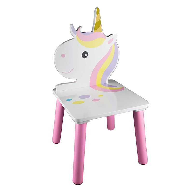 Unicorn Play Table With Two Chairs - Buy Online at QD Stores