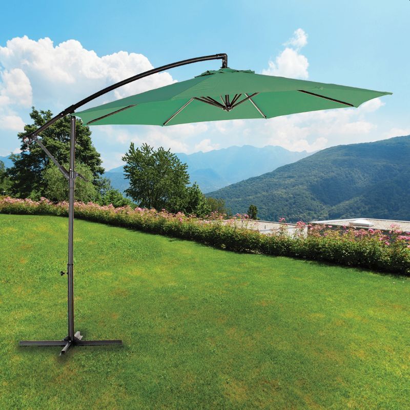 kalligrafie Surichinmoi vacuüm Overhang Garden Parasol by Croft - 3M Green - Buy Online at QD Stores