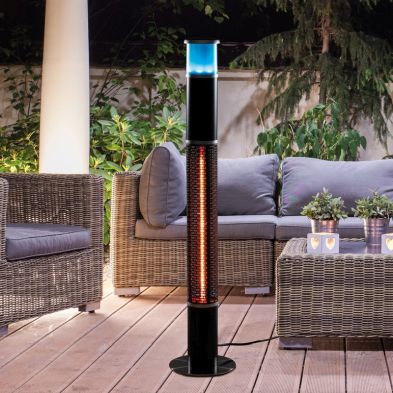 Product photograph of Patio Heater 3-in-1 Light Up Tower from QD stores