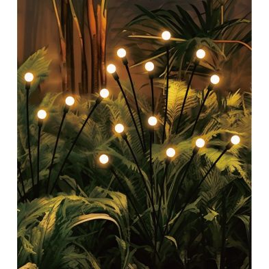 Product photograph of Solar Garden Stake Light 6 Warm White Led - 67cm By Bright Garden from QD stores