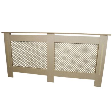 Product photograph of Radiator Cover Natural 1 Shelf 172cm Width from QD stores