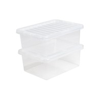 Wham 17L Clear Storage Box & Lid