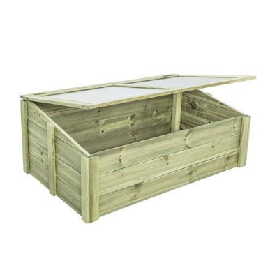 Product photograph of Rised Bed Greenhouse - Green Tint By Ekju from QD stores