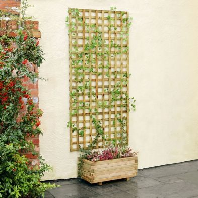 Product photograph of 3x County Garden Planter Trellis 3ft By Zest from QD stores
