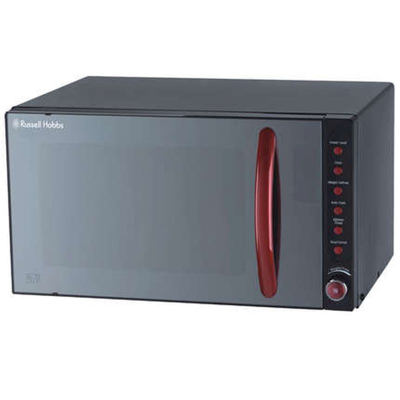 Russell Hobbs 20L Black Microwave with Red RHM2080BR - Buy Online at QD Stores