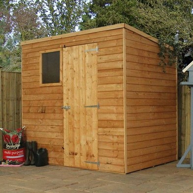 Product photograph of Mercia 6 11 X 5 1 Pent Shed - Budget Dip Treated Overlap from QD stores