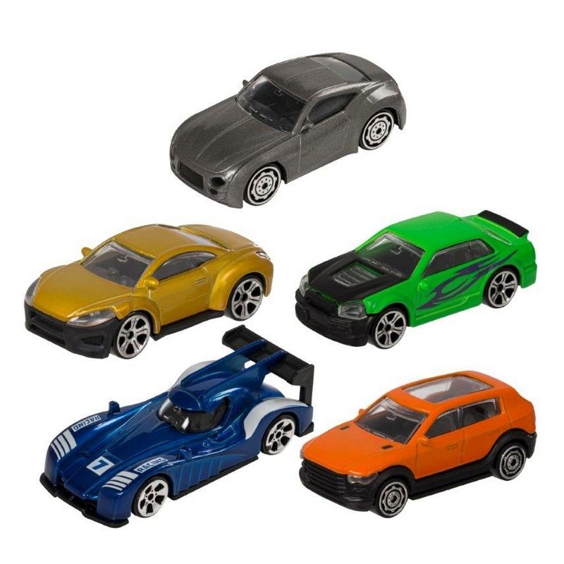 3 inch Die Cast 5 Pack Racing Car Set - Buy Online at QD Stores