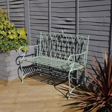 Deco Garden Bench By Wensum 2 Seats