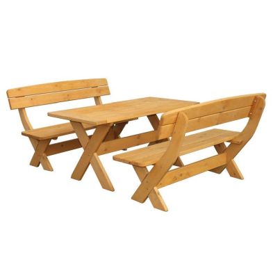 Product photograph of Honey Garden Furniture Set By Promex - 6 Seats from QD stores