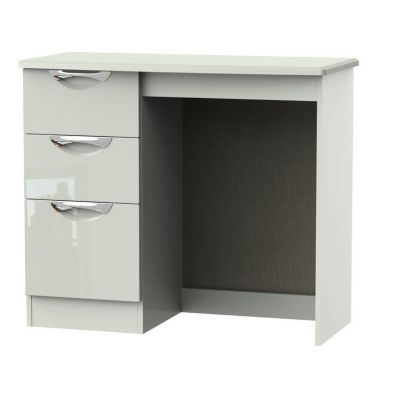 Product photograph of Weybourne Desk Off-white 3 Drawers from QD stores