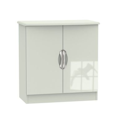 Product photograph of Weybourne Cupboard Off-white 2 Doors from QD stores