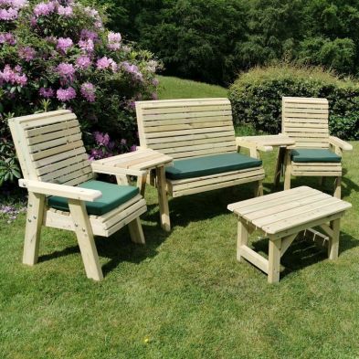 Product photograph of Ergo Garden Tete A Tete By Croft - 4 Seats from QD stores