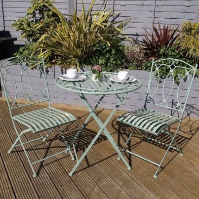 Product photograph of Classic Garden Bistro Set By Wensum - 2 Seats from QD stores