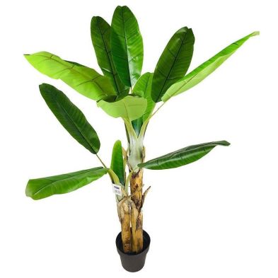Product photograph of Banana Tree Artificial Plant Green - 140cm from QD stores