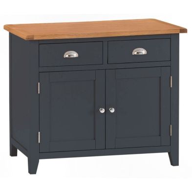 Product photograph of Aurora Midnight Sideboard Oak 2 Doors 2 Drawers from QD stores