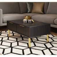 See more information about the Nervata Coffee Table Black 2 Drawers