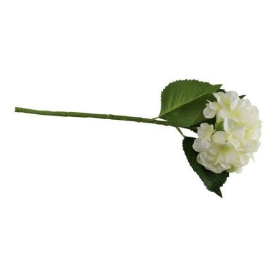 Product photograph of Hydrangea Artificial Flower White - 49cm from QD stores