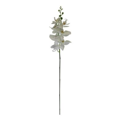 Product photograph of Orchid Artificial Flower White - 85cm from QD stores