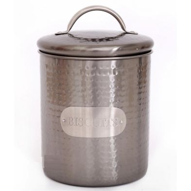 Product photograph of Metal Tin 3 39 Litres - Grey from QD stores